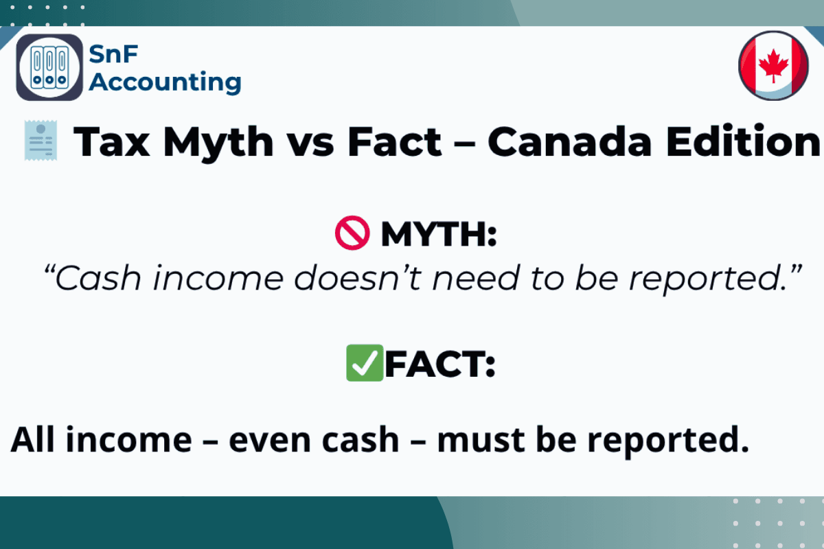 Busted! The Truth About Reporting Cash Income in Canada