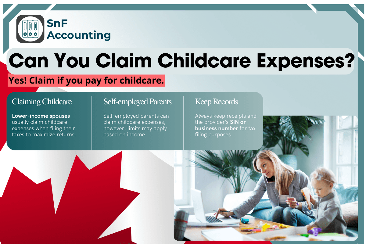 Can You Claim Childcare Expenses If You Work From Home?